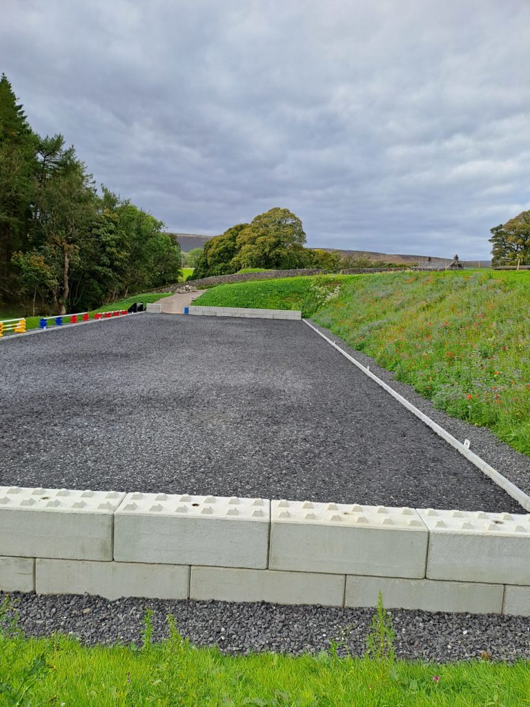 New Fibre Surface riding arena