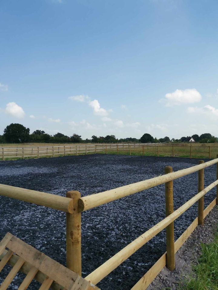 New Fibre Surface turnout area