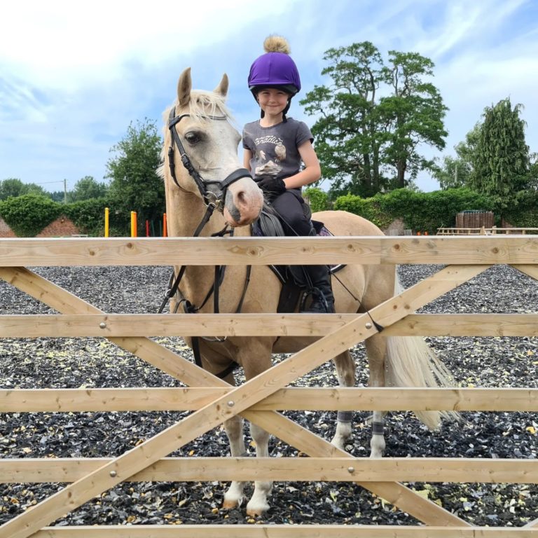Constructing a Horse Riding Arena
