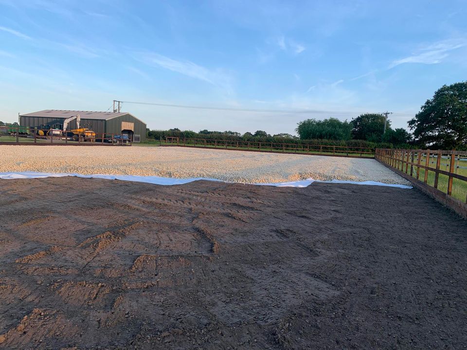 Constructing a Horse Riding Arena