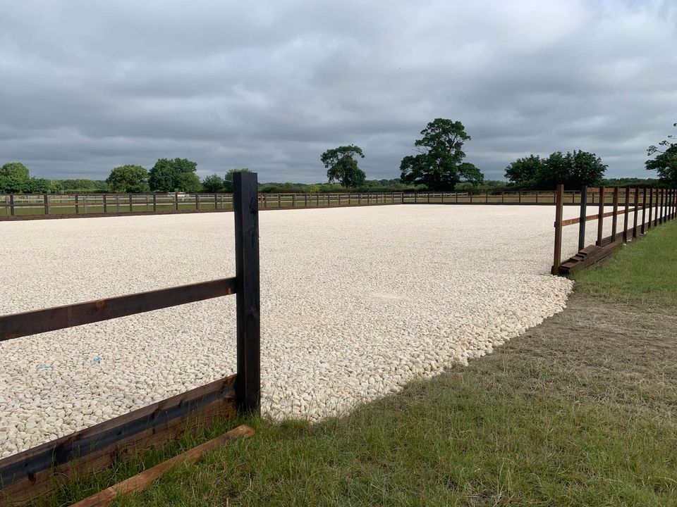 Constructing a Horse Riding Arena