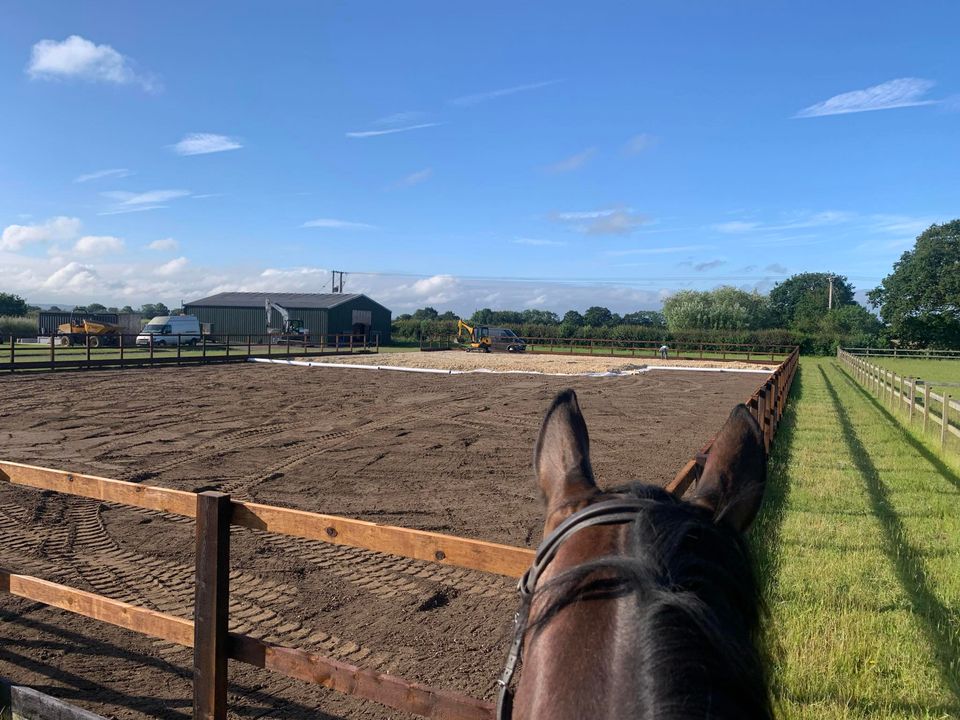 Constructing a Horse Riding Arena