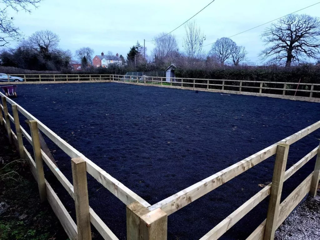 Premium Rubber for outdoor arena