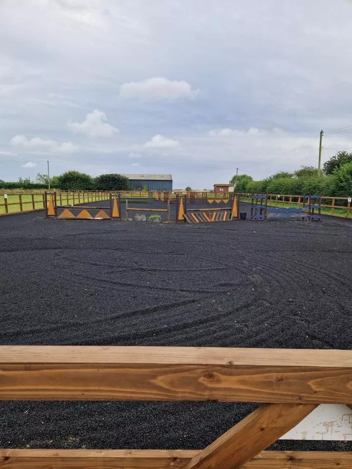 Premium Rubber outdoor arena