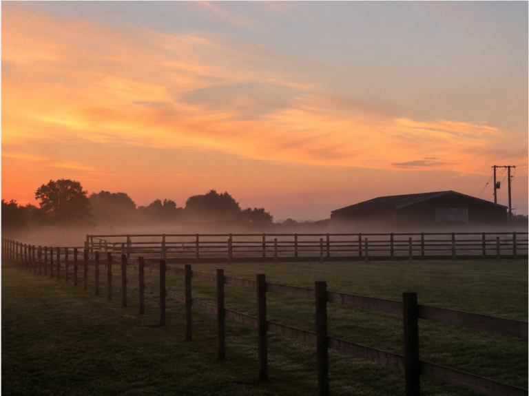 Constructing a Horse Riding Arena